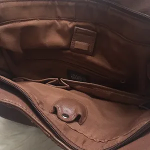 ⭐️ Franco Sarto brown faux leather bag thumbnail 4