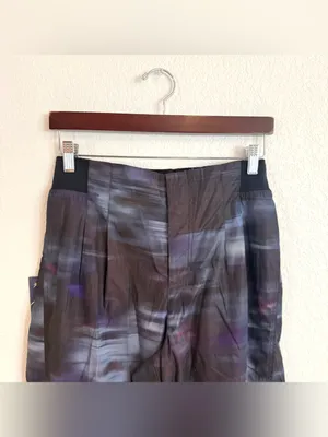 NWT Free People Movement Womens Pants Mesmerize Me Printed Purple Combo Size M thumbnail 4