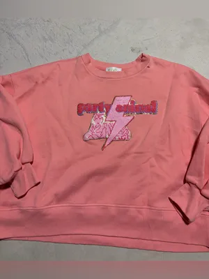 Judith March party animal Pink Graphic Crewneck sweatshirt XL thumbnail 2
