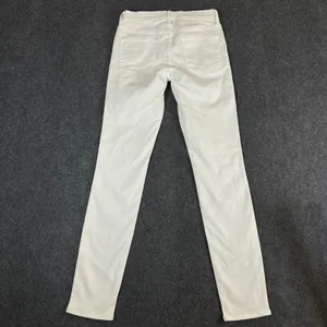 Frame Denim Le Skinny de Jeanne Jeans Blanc White Stretch Skinny Size 26 thumbnail 2