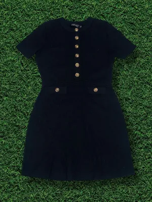 Merokeety Black Dress thumbnail 1