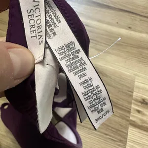Victoria’s Secret 34C t-shirt lightly lined purple Demi bra thumbnail 3