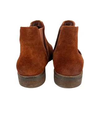 Clarks Demi Beat Rust Brown Suede Chelsea Ankle Boots Size 10 thumbnail 6