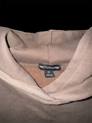 Pretty Little Thing chocolate ‘Limited Edition’ hoodie thumbnail 3