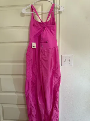 NWT Free People Movement Righteous Onesie Pink/Rose thumbnail 2