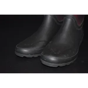 Woolrich Sebago Plaid Rain Boots Womens Red Black Buffalo Check Rubber Tall Sz10 thumbnail 8