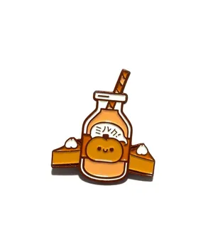 Pumpkin spice latte pin Orange thumbnail 1