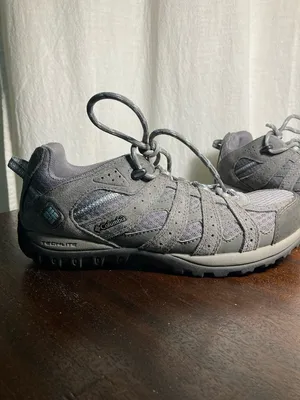 Columbia women’s Gray Athletic Trail Shoes tech lite thumbnail 2