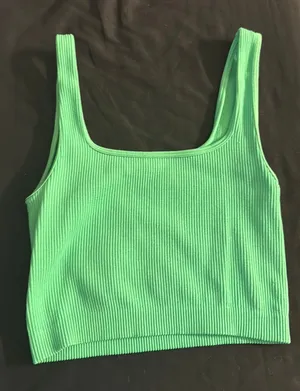 ZARA Green Crop Top Women’s thumbnail 1
