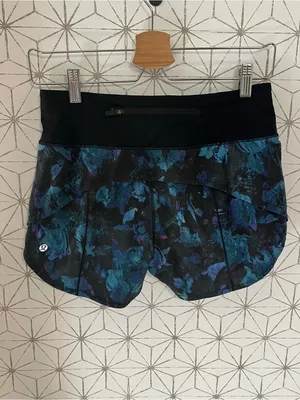 Lululemon High Rise Speed Short Floral thumbnail 4