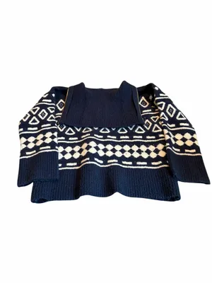 J. CREW relaxed half zip wool blend sweater thumbnail 4