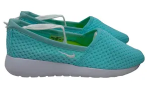 NIKE Size 8 Green Mesh‎ Lightweight Sneakers Flats Comfort Shoes, Womens thumbnail 1