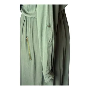 Maeve Anthropologie Dress Women XS Olive Green Faux Wrap Mini Preppy‎ Boho Retro thumbnail 10
