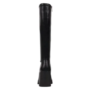 GC Shoes Women's Chantal Platform Elastic Knee-High Boots Black size 8.5 thumbnail 5