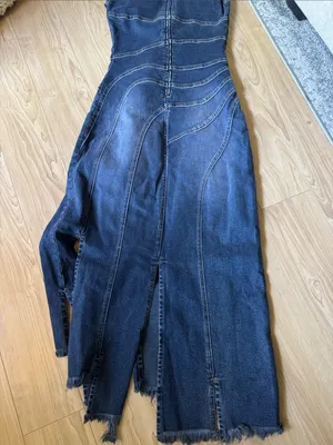 EB Denim Sorriso Dress Blue thumbnail 5