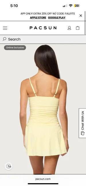 Edikted Deborah Ruched Mini Dress thumbnail 2