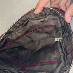 Authentic  Charlee Burgandy Pouch thumbnail 6