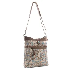 NWT Western Floral and Leather San Ysidro Falls Boho Shoulder Bag thumbnail 2