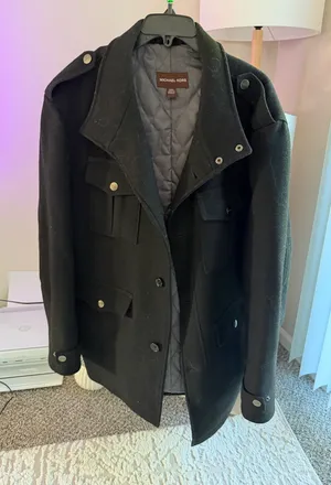 Michael Kors Men’s XXL black winter coat thumbnail 1