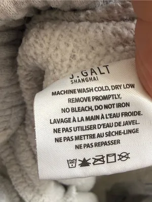 {S} John Galt Gray 'MALIBU' Logo Sweatpants thumbnail 8