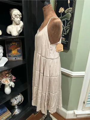 Kori Tan Tiered Dress – Size Small (NWT) thumbnail 7