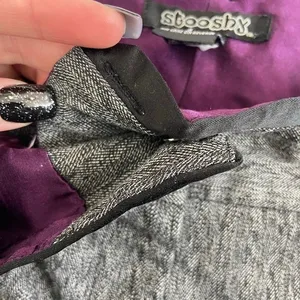 Vintage Stooshy gray y2k bootcut stretch‎ dress pants business casual attire thumbnail 7