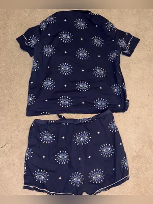 Printfresh Eyes of the World Pajamas Short Sleep Set L thumbnail 4