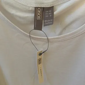 ♥️ 3/$12 NWT ASOS Maternity Oversized Casual Smock Top in White thumbnail 5