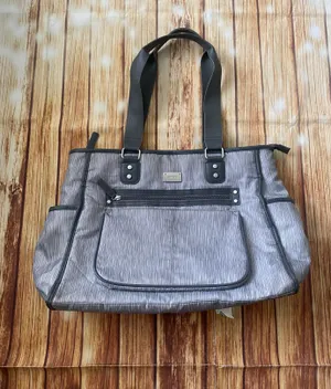 Carter’s Essence Gray Hues X-Large Diaper Tote Bag thumbnail 3
