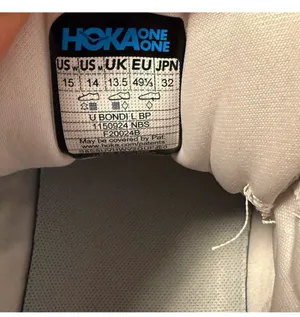 Hoka Bondi L "Vibrant Bloom" – White/Floral Embroidery – New (No Box) thumbnail 8