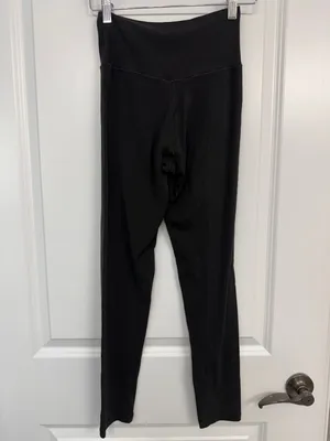 Aerie OFFLINE Real Me Black Crossover 7/8 Leggings M thumbnail 5