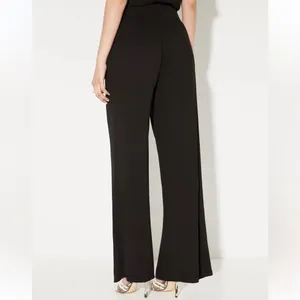 Ny&co Wide-Leg High-Waist Pants in Black thumbnail 2
