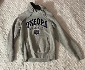 Official Oxford Hoodie Gray Size XS thumbnail 1