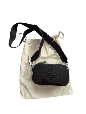 TORY BURCH x Bonbon NYC Miller Mini Cola Leather Crossbody Bag NEW NWT thumbnail 10