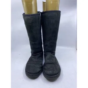 Ugg Australia Black Classic Tall Pull Bootsbooties thumbnail 2