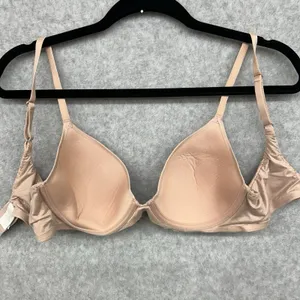 Aerie Real Sunnie Full Coverage Bra 32D Brown Underwire Back Closure thumbnail 6