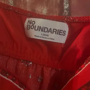 NWT No Boundaries Super cute! Red bandanna handkerchief pattern tank. Large thumbnail 4