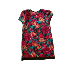 Elizabeth James The Label Floral Mini Dress M | Teal, Pink & Coral thumbnail 11