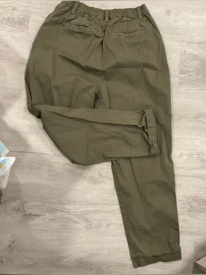 Gap Olive Green Casual Tapered Pants thumbnail 3