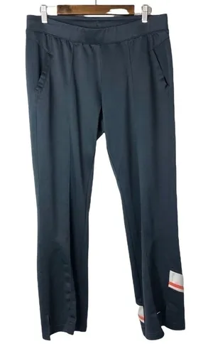 Nike‎ Y2K Navy Blue Straight Leg Athletic Workout Pants XL thumbnail 1