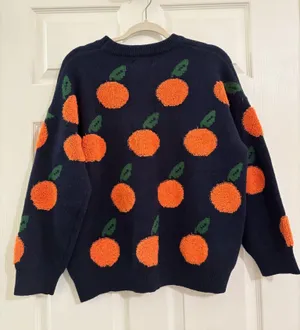 NWT Cider Orange Sweater thumbnail 3
