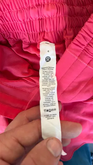 Pink lululemon shorts  thumbnail 3