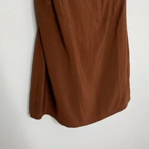 With Jean Chloe Chocolate Brown Corset Mini Dress Womens Size XS thumbnail 5
