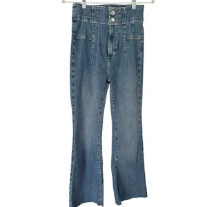 Free People We The Free Jayde High Rise Flare Jeans Size 27 thumbnail 4