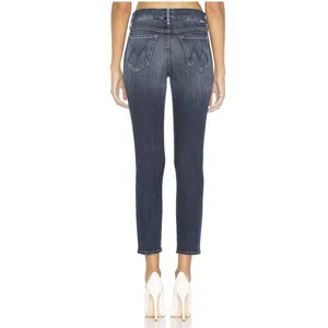 Mother Denim The Looker Crop Jeans in On the‎ Edge Size 25 thumbnail 2