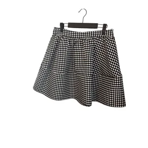 Express Womens Polka Dot Skirt 8 Black White‎ Fit and Flare Retro Mod Rockabilly thumbnail 2
