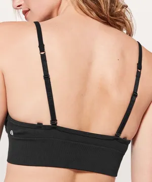 Lululemon Awakening Bra Black 4 thumbnail 8