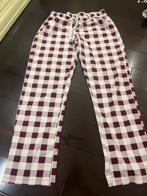 Calvin Klein checkered pajama pants thumbnail 1