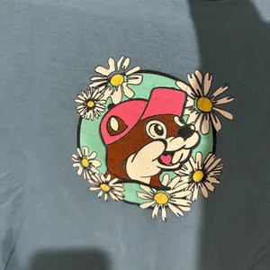 Buc-ee's‎ Honey Bees & Buc-ee's Please blue t shirt Women's SMALL thumbnail 4