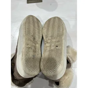 J‎ SLIDES faux fur lined rubber sole high top zipper side slip on shoes Size 8 thumbnail 9